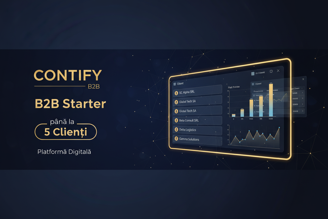 ContifY B2B Basic – Abonament Contabil | Leaduri Limitate/Lună