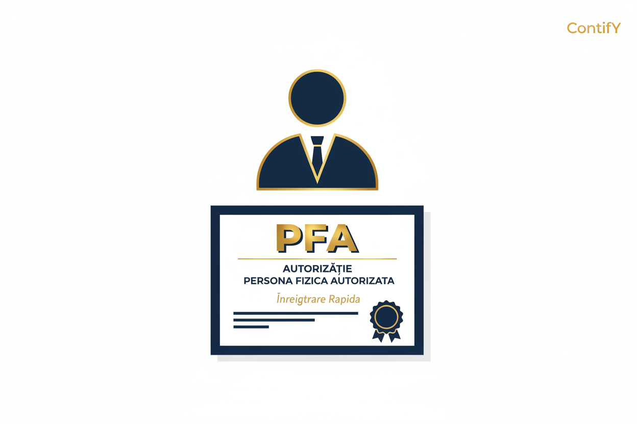 Înregistrare PFA — ContifY